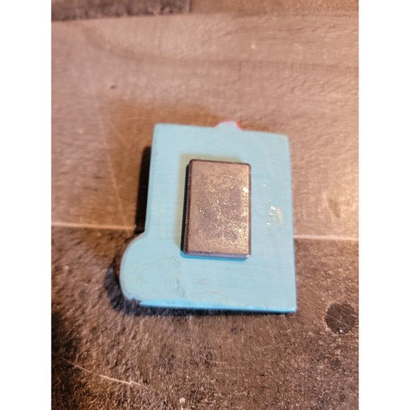 Chicken hen bird farm checkered magnet - Picture 3 of 3